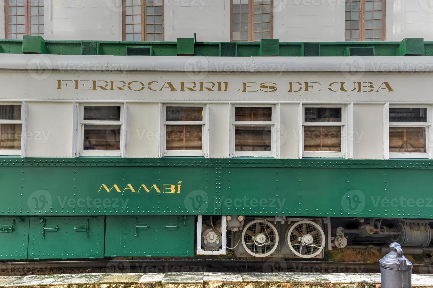 coche mambi zugwagen der kubanischen eisenbahngesellschaft und wurde ab 1902 von kubanischen präsidenten für ihre kampagnen und für offizielle besuche genutzt foto