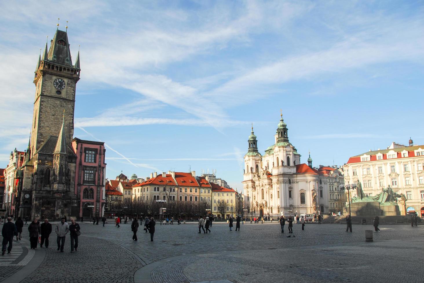 altstädter platz - prag, tschechische republik foto