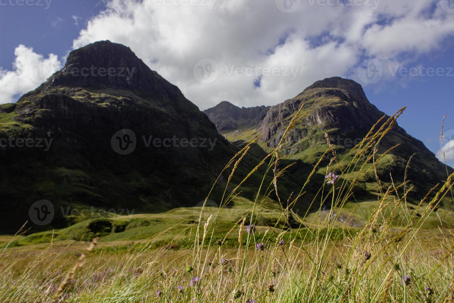 schottland-drei schwestergebirge in glencoe foto