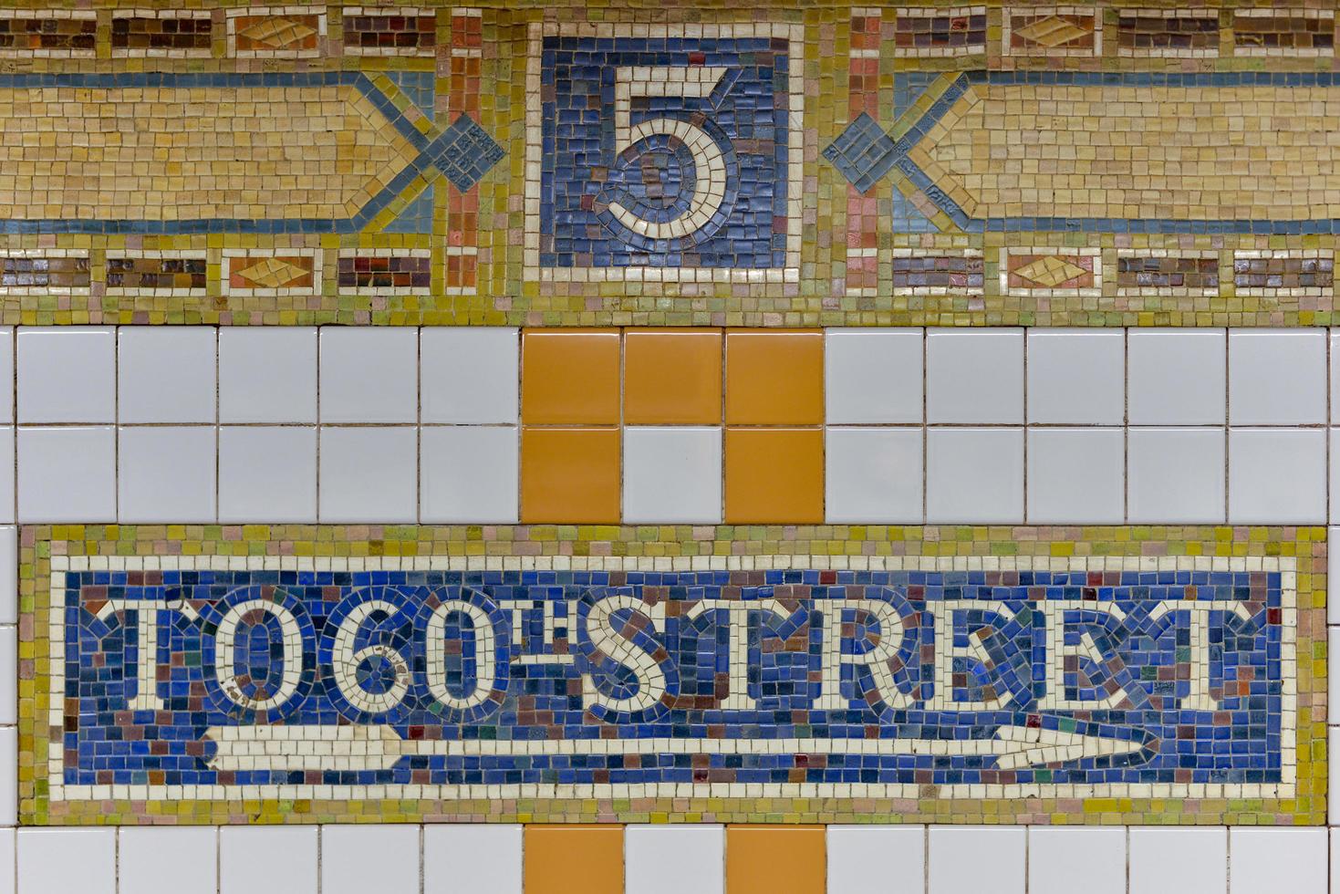 U-Bahn-Station Fifth Avenue, New York foto