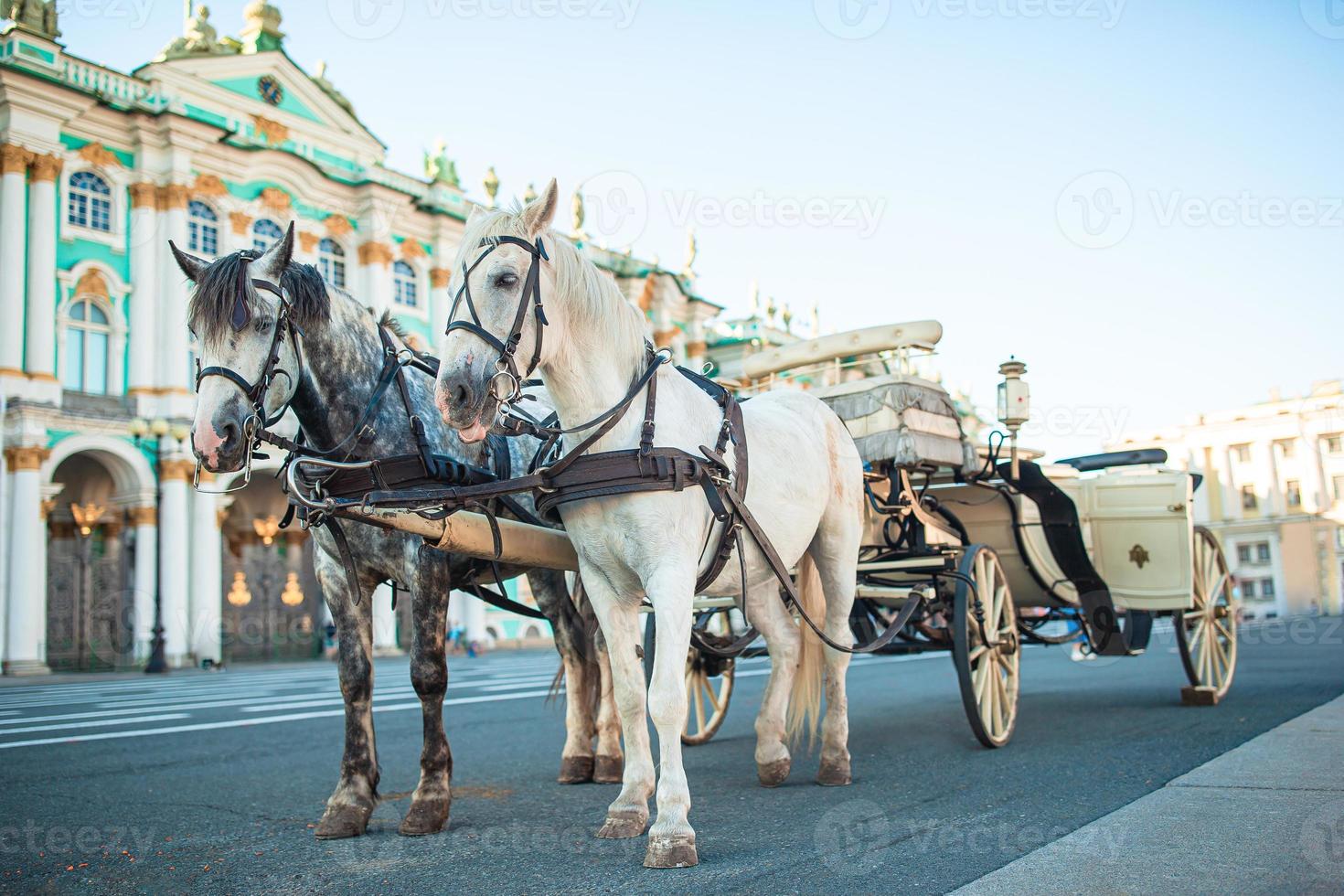 der palastplatz in st. petersburg in russland foto