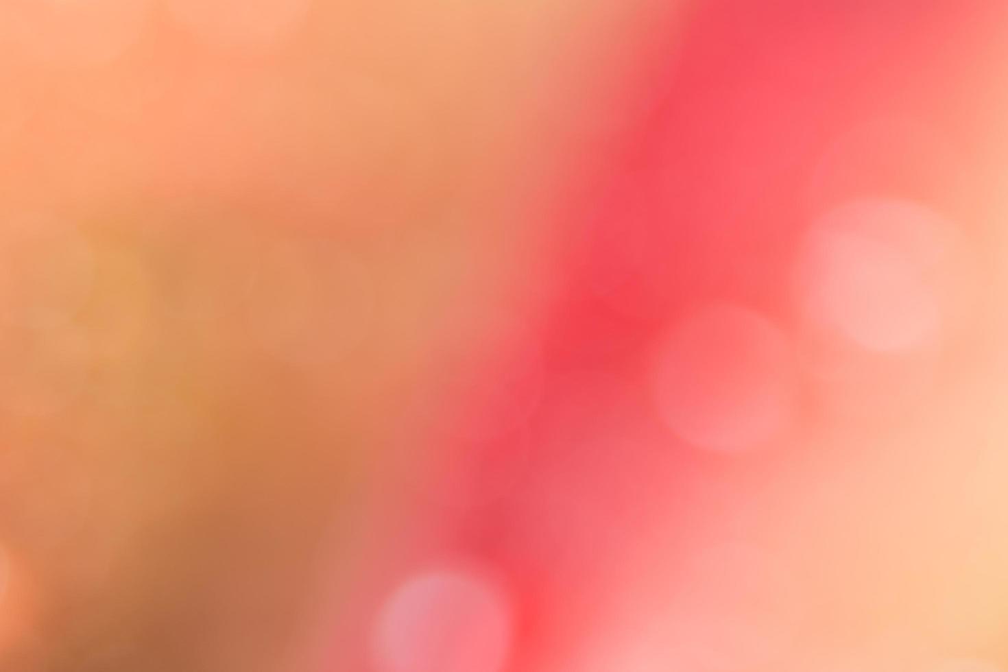 rosa und orange Bokeh Hintergrund foto