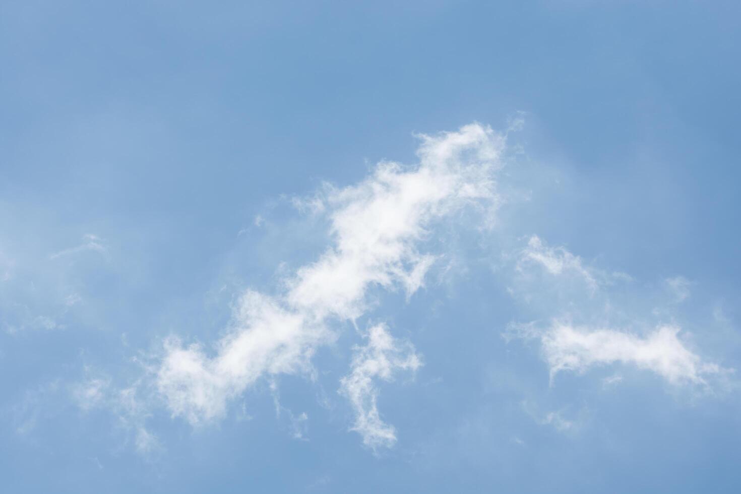 der Himmel und die Wolken foto