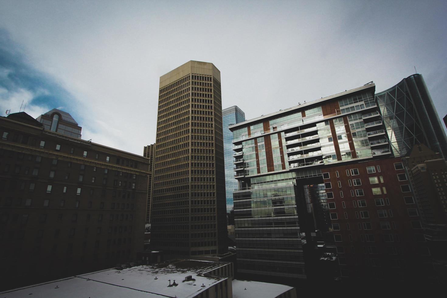 Gebäude in Calgary, Kanada foto