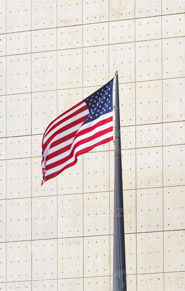 amerikanische Flagge in New York City foto