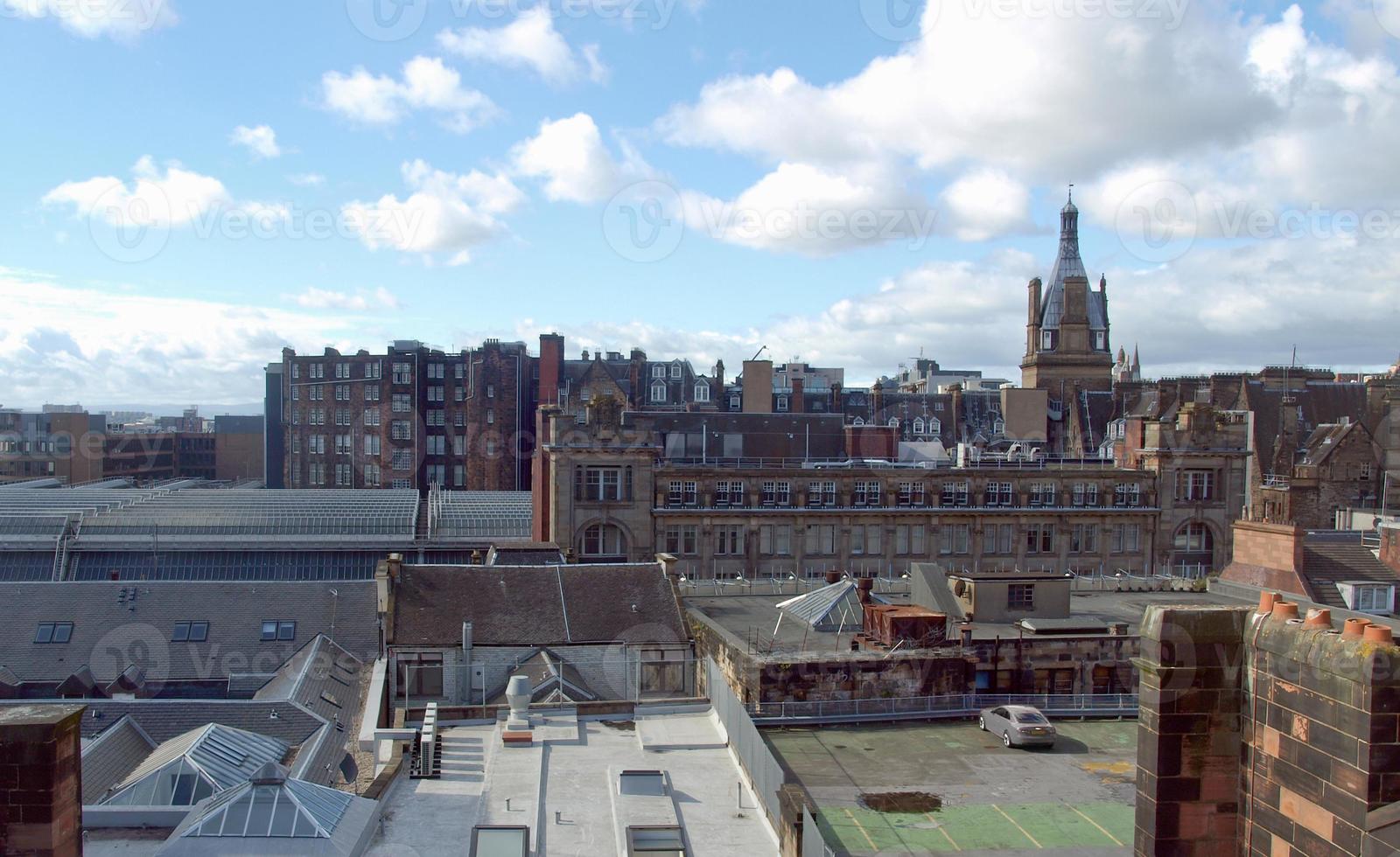 Blick auf Glasgow, Schottland foto