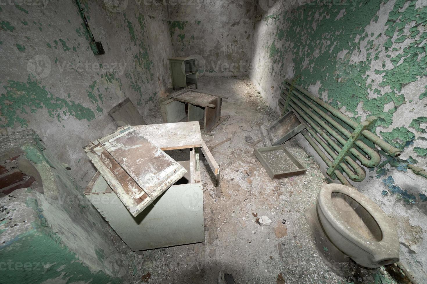 Altes verlassenes Gefängnis in Philadelphia foto