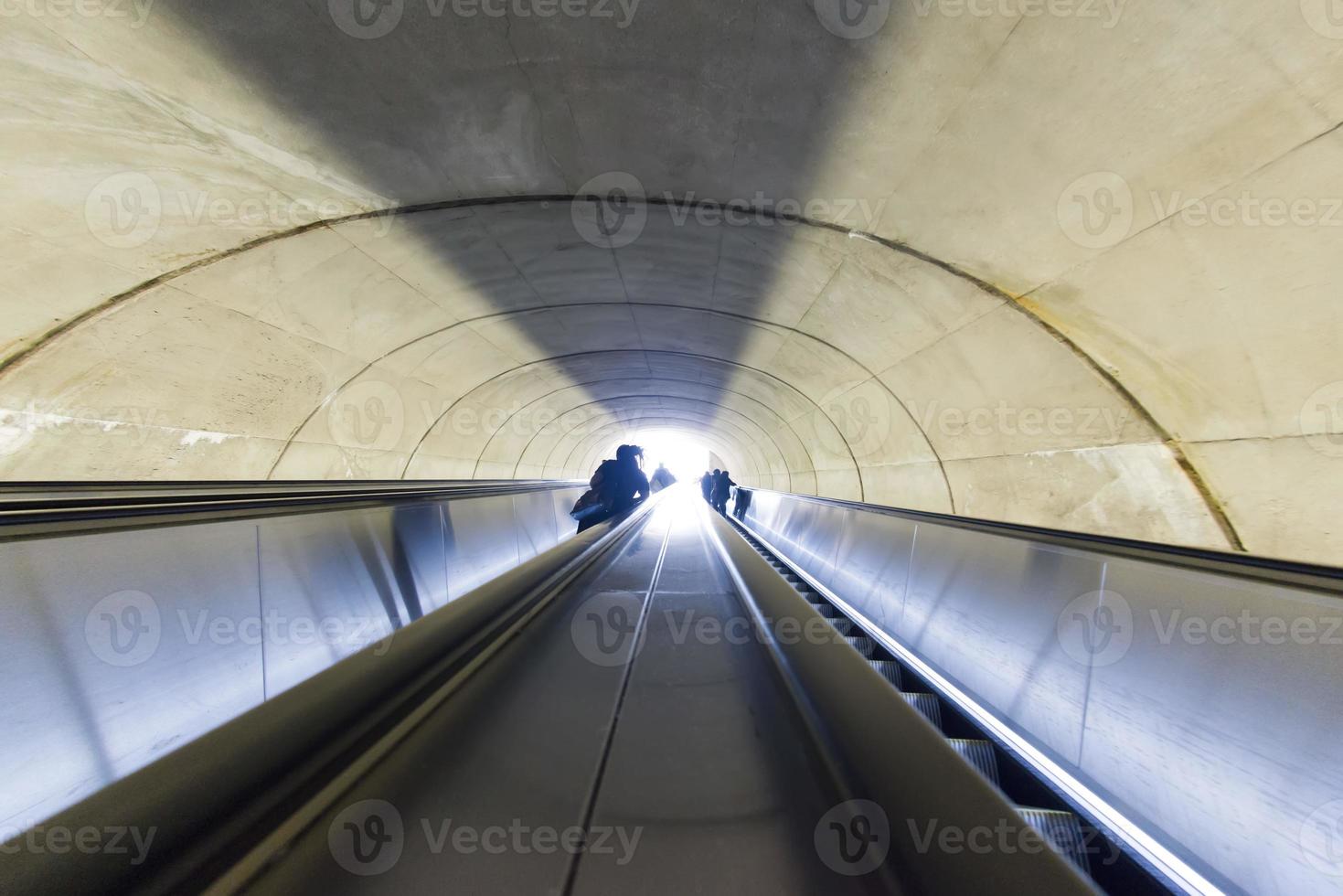 Washington DC Metro Rolltreppe foto