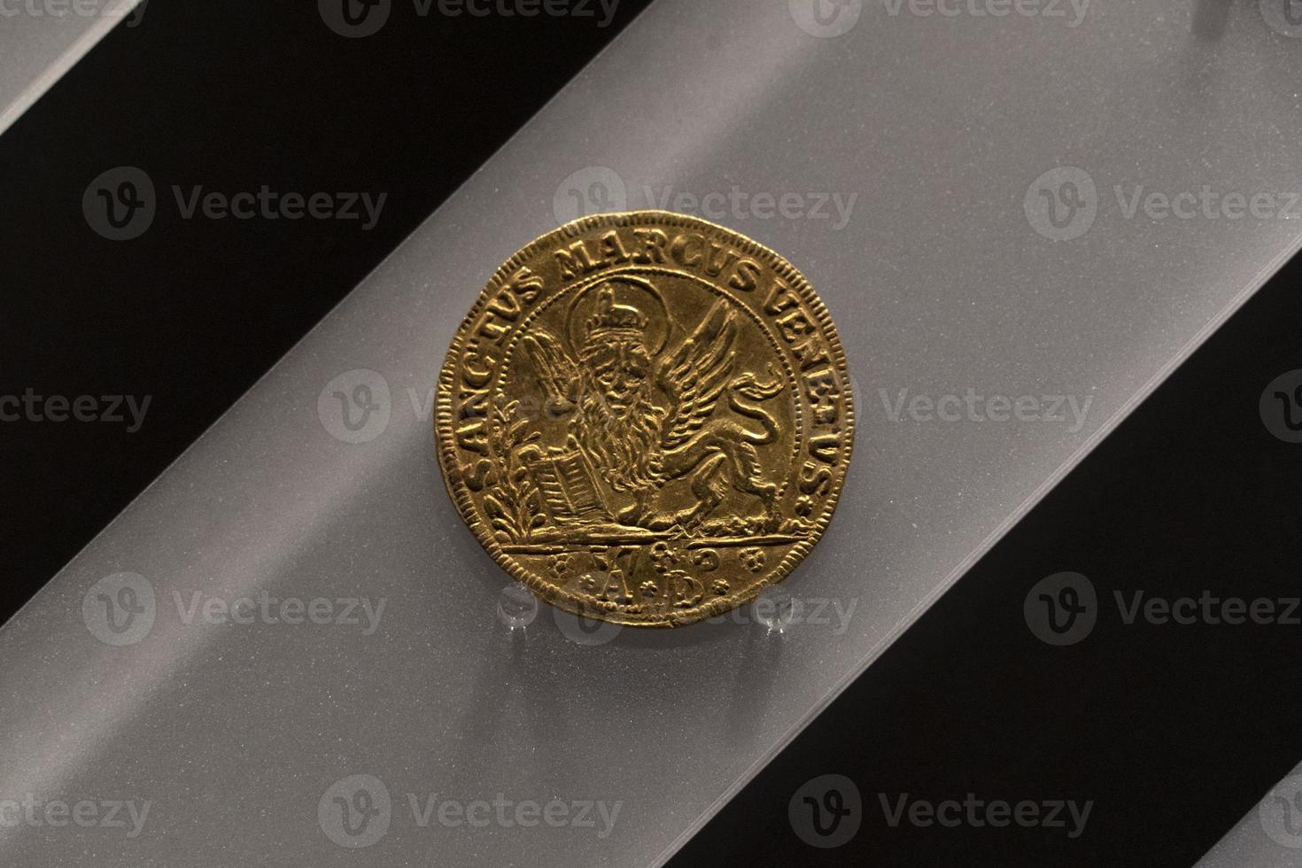 Osella alte venezianische Goldmünze 1710 foto