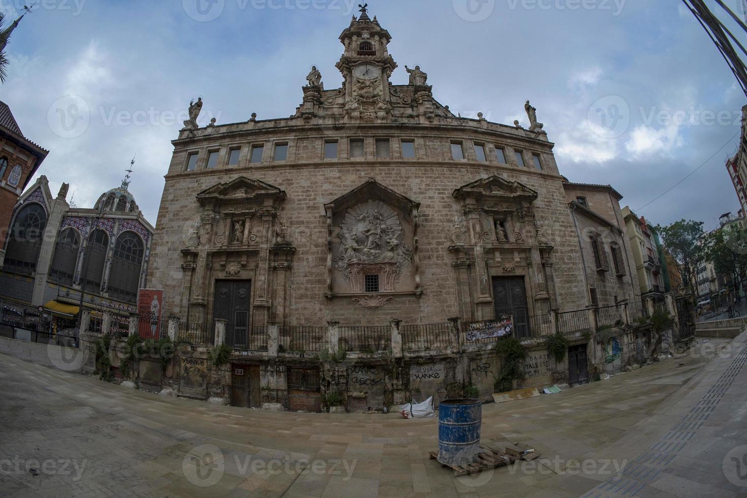 valencia san juan saint john kirche bei nacht foto