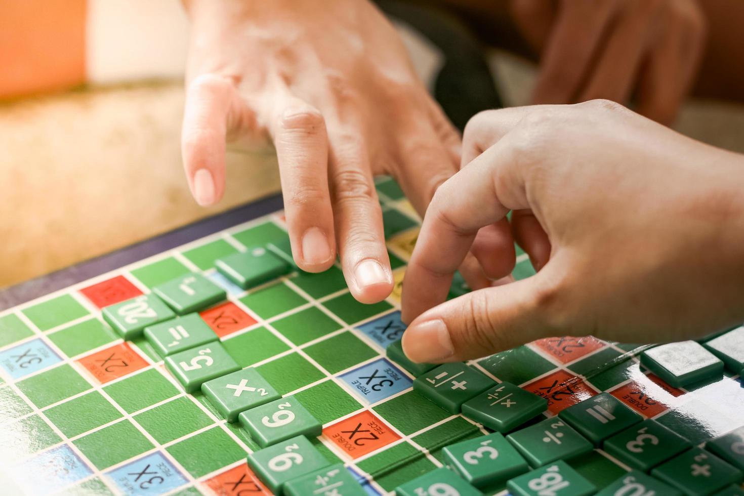 mathematische Spiele für Studenten spielen foto