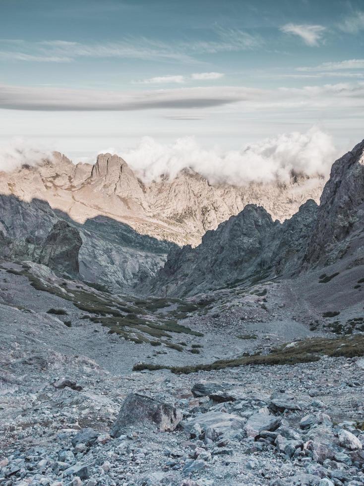 felsige Korsika Berge foto