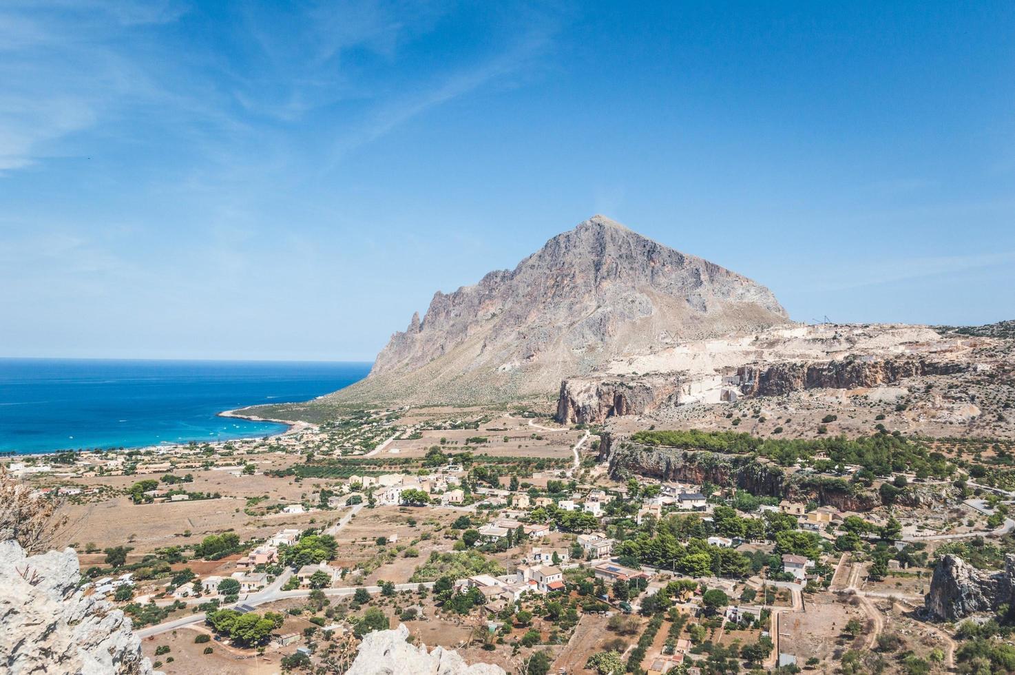 Sizilien Strand, Italien foto