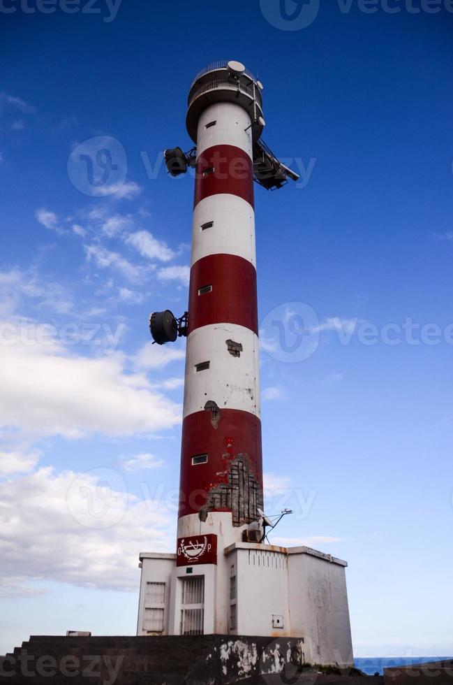 Leuchtturm am Meer foto