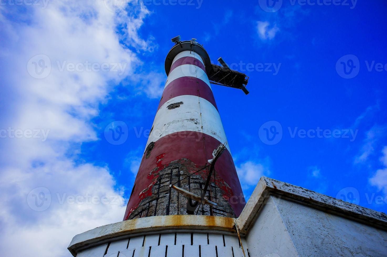 Leuchtturm am Meer foto