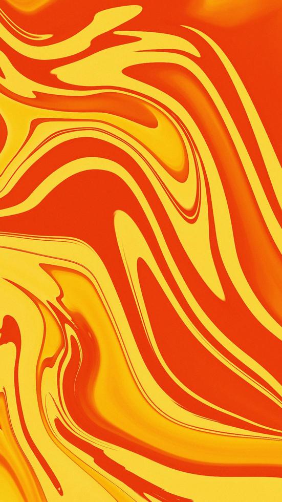 orange abstrakter hintergrund mit psychedelischem stil foto