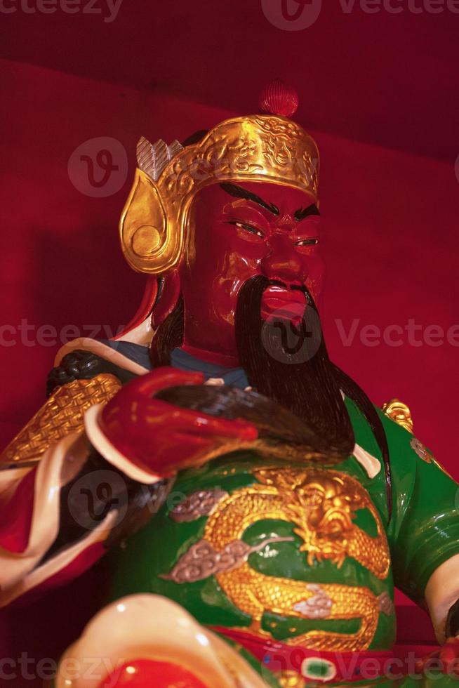 Statue von Guan Yu foto