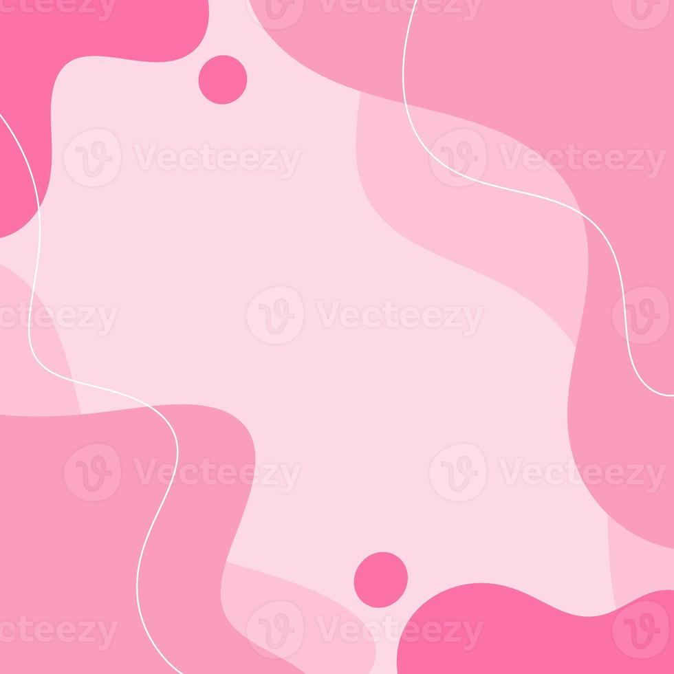 abstrakte rosa Formen Hintergrund. Illustration. foto