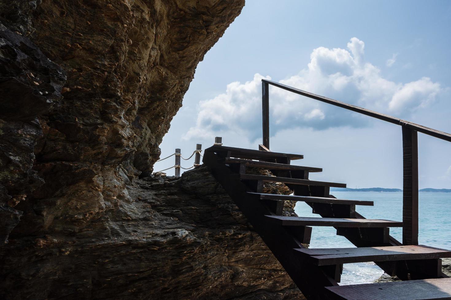 Felsen am Meer foto