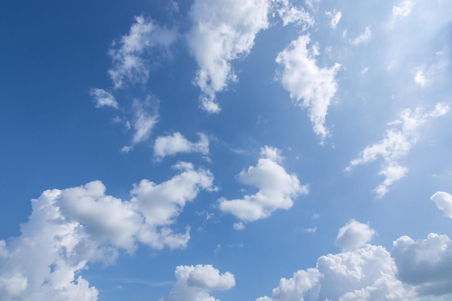 Wolken im Himmel foto