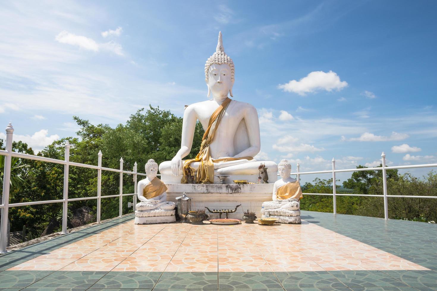 Buddha-Statue in Thailand foto