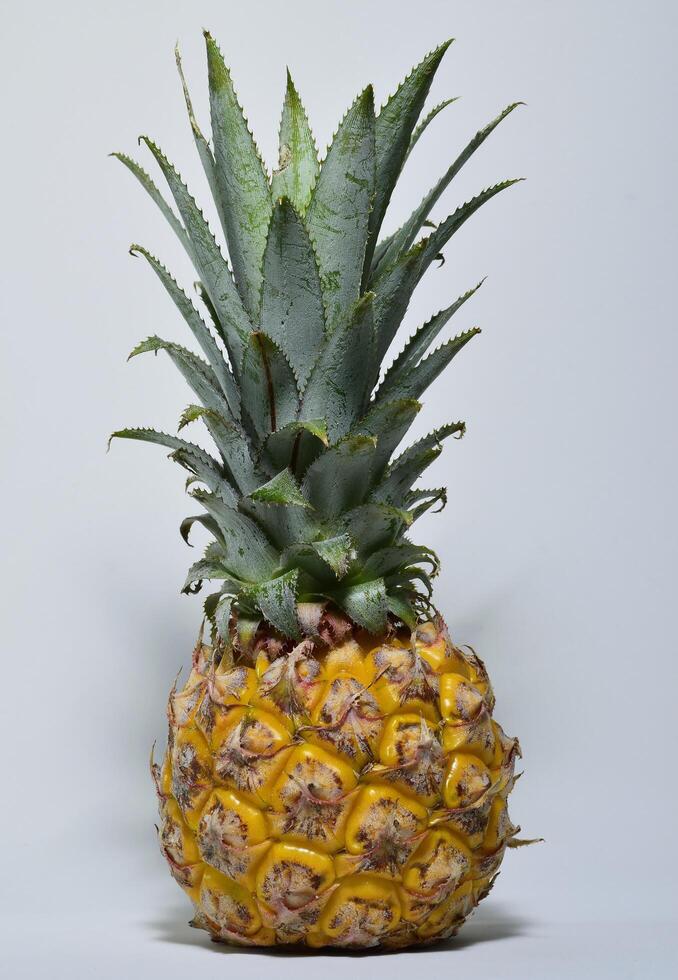 Ananas auf weißem Hintergrund foto