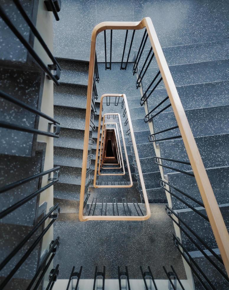 eine Wendeltreppe foto