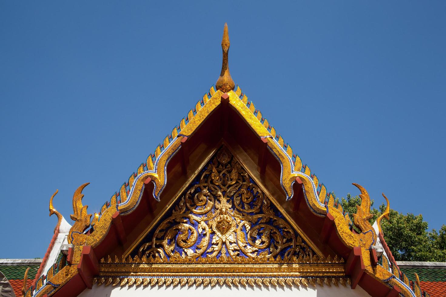 buddhistischer tempel in thailand foto