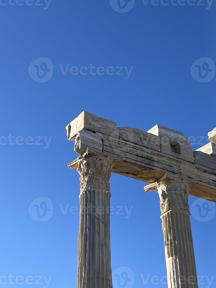 altgriechischer tempel foto