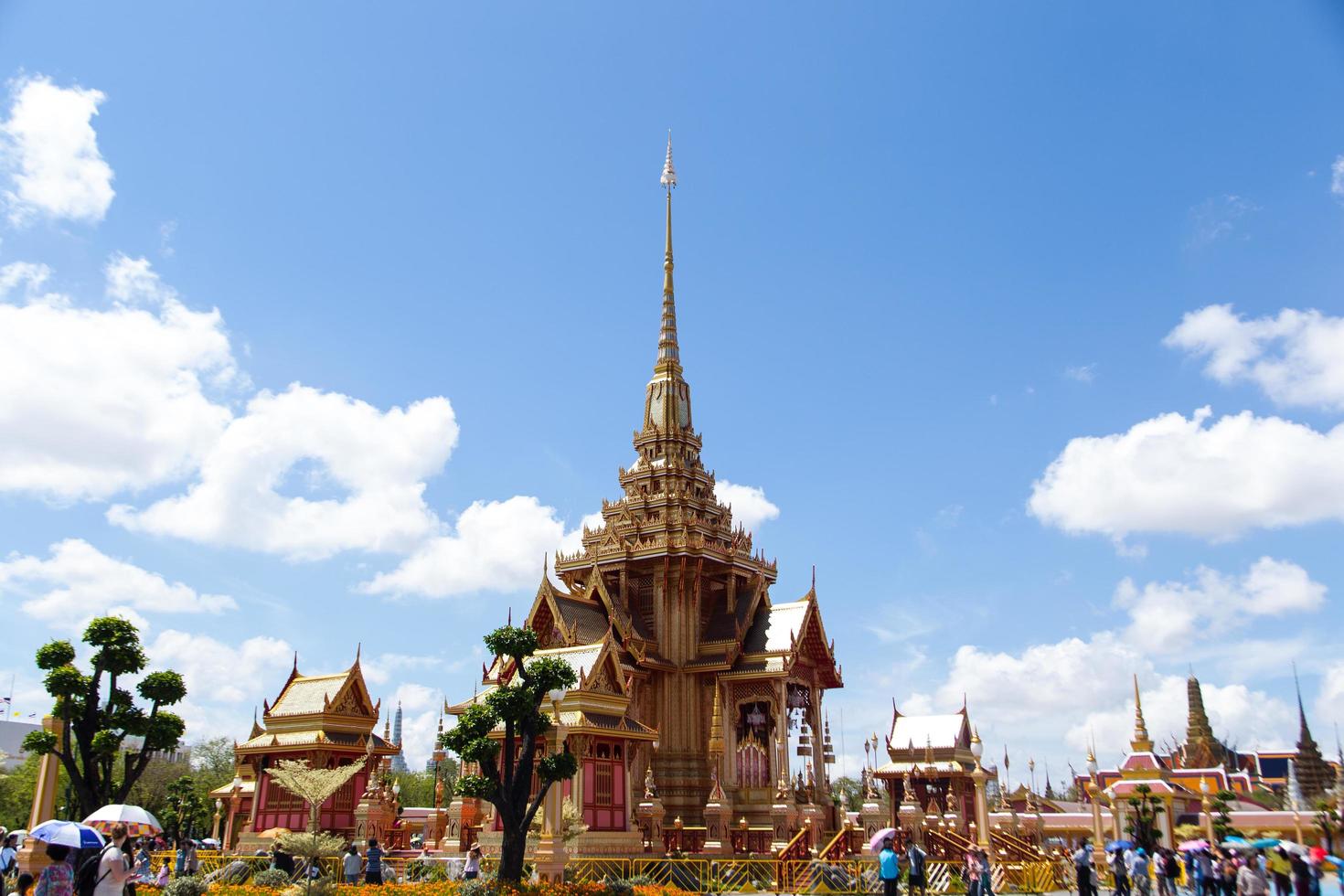 buddhistischer tempel in thailand foto