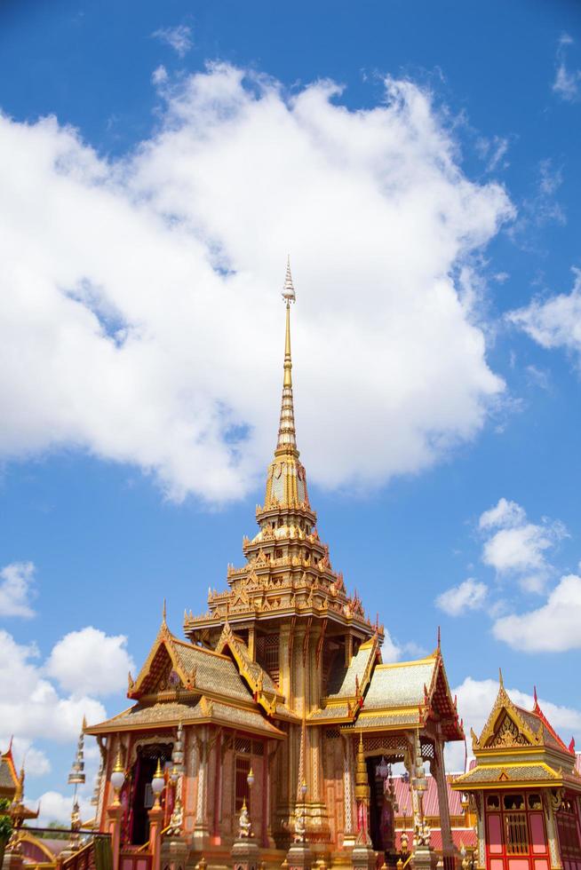 buddhistischer tempel in thailand foto