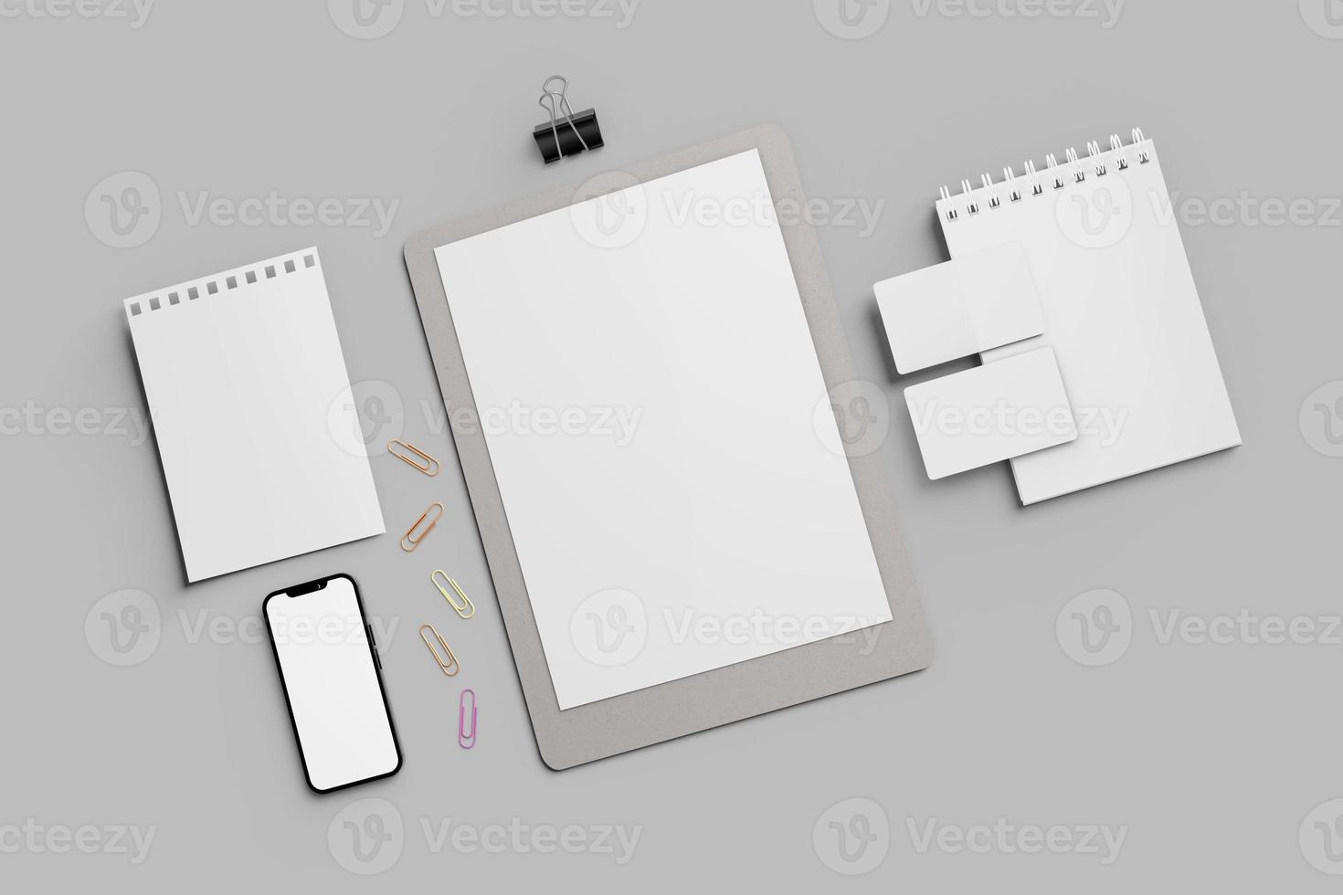 Briefpapier-Branding-Mockup foto