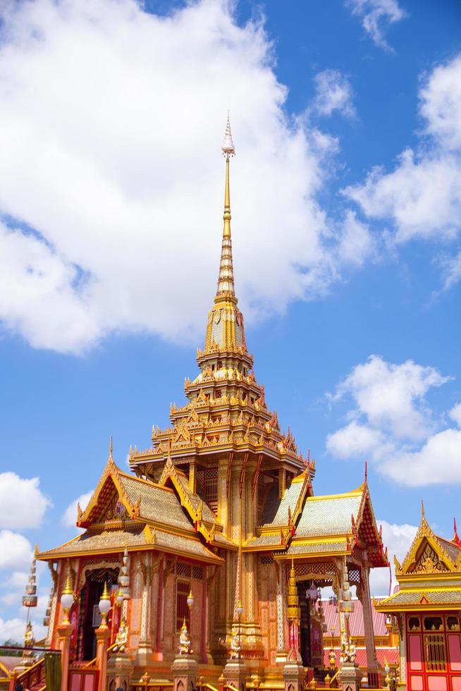 buddhistischer tempel in thailand foto