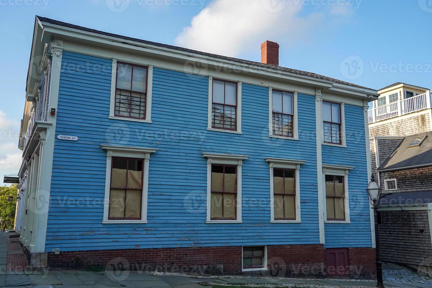 New Bedford Walfang historische Gebäude foto