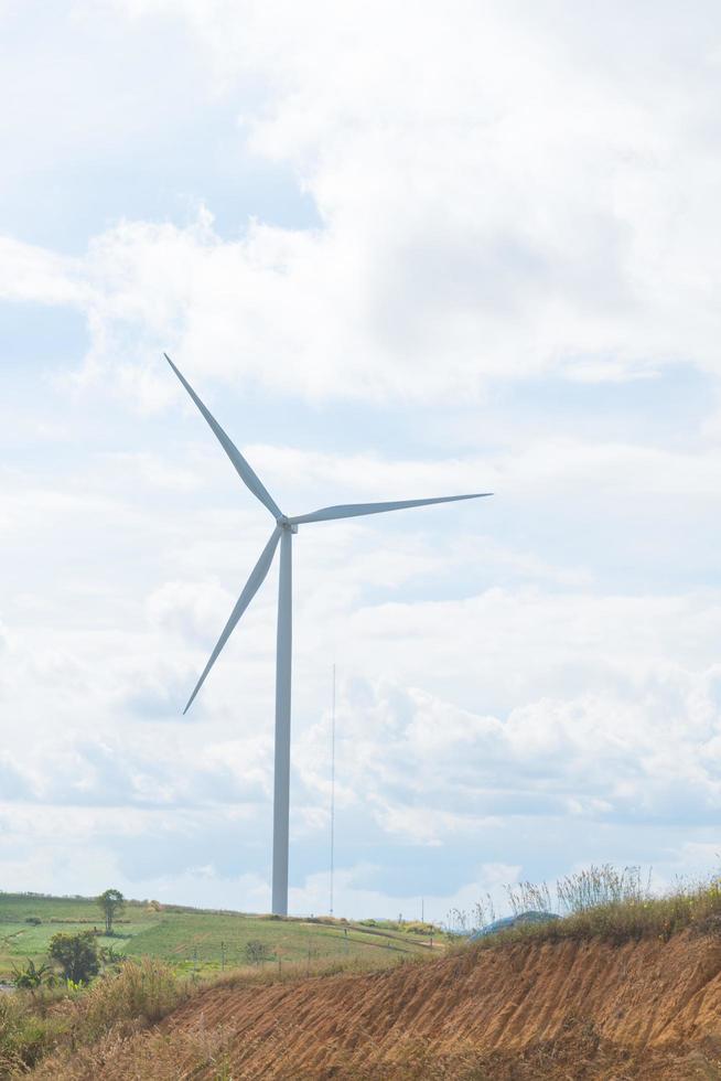 Windkraftanlagen auf dem Land foto