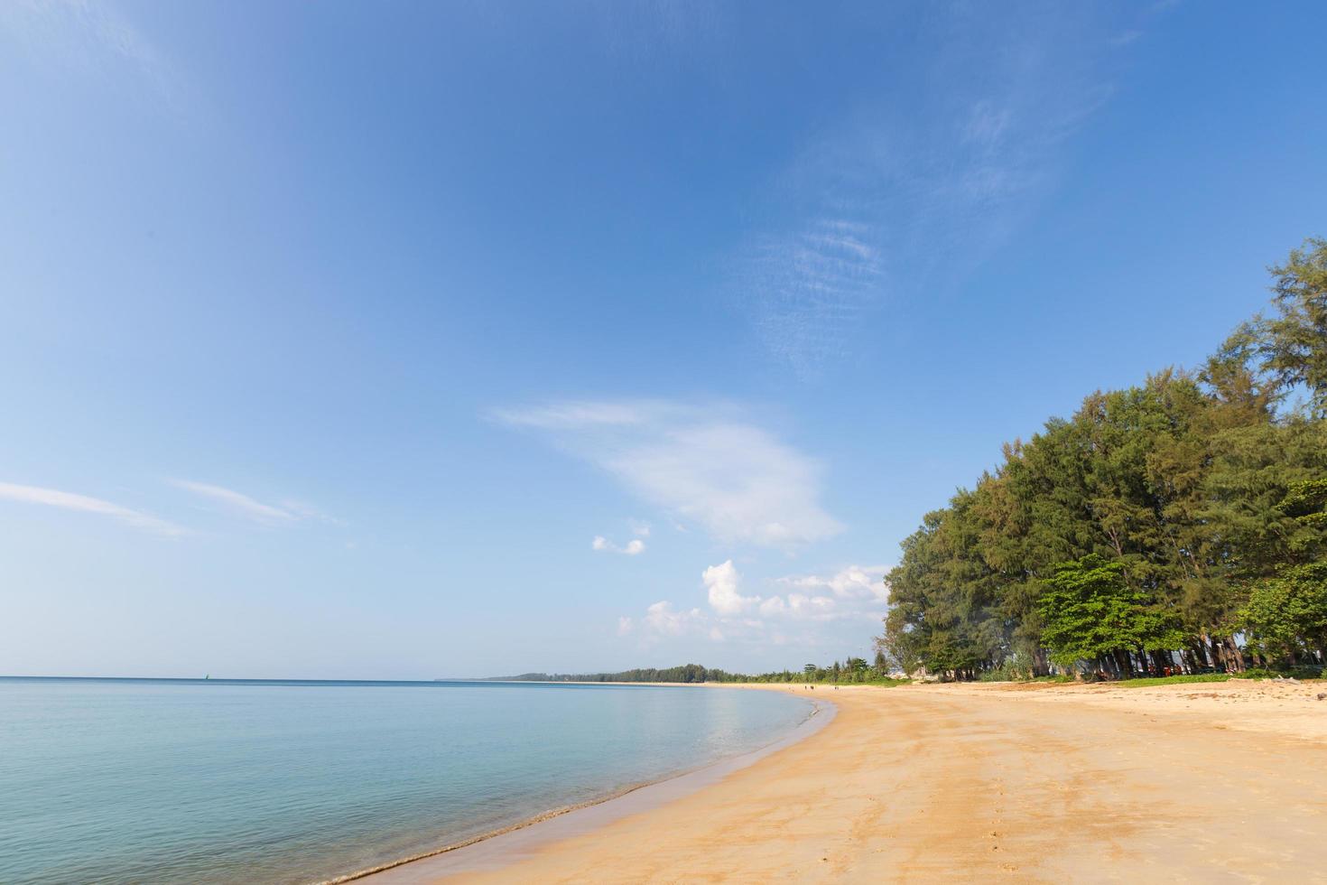 Strand in Phuket, Thailand foto