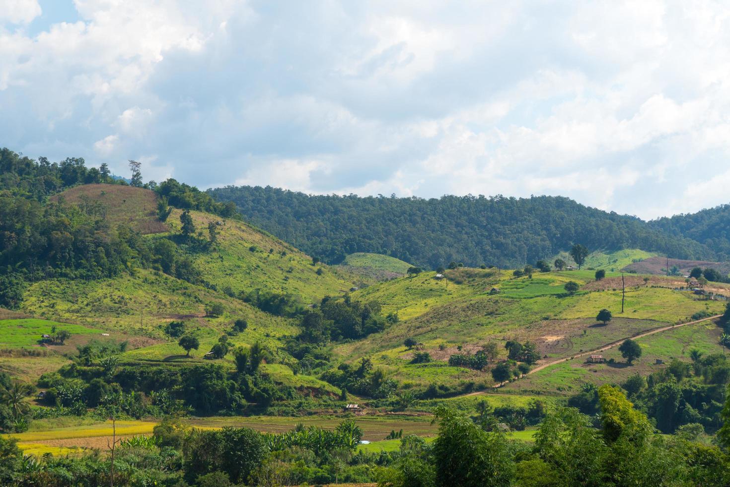 Landschaft in Thailand foto