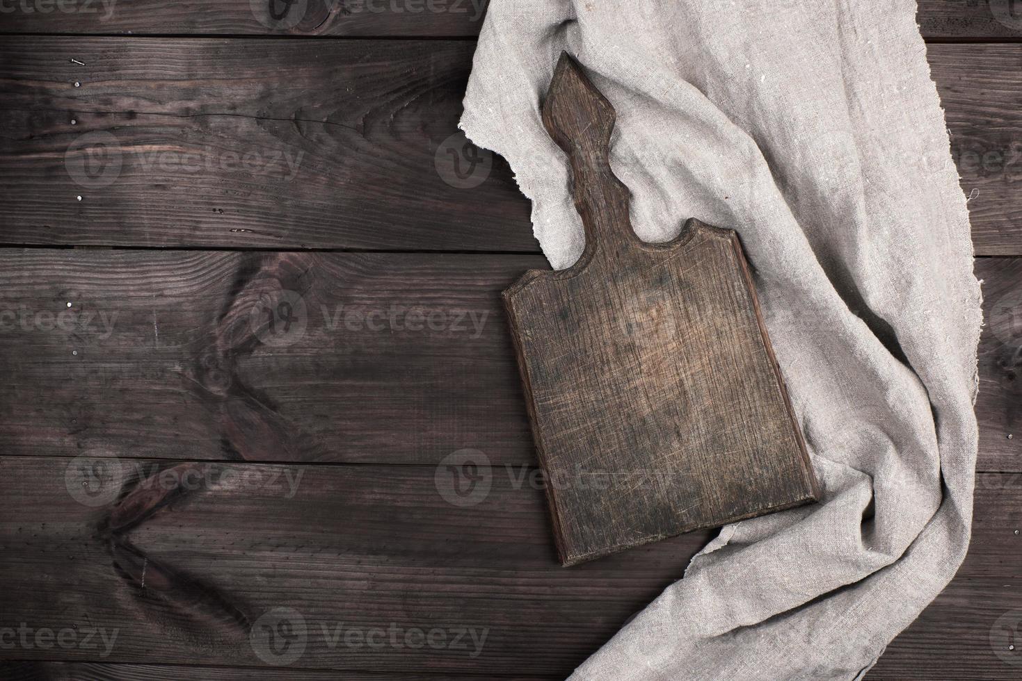 altes Küchenbrett aus Holz foto