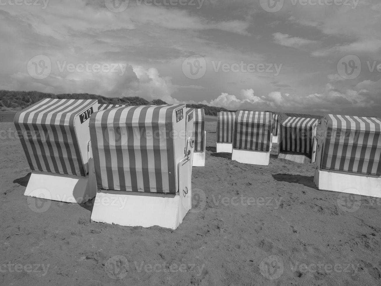 Der Strand von Norderney foto