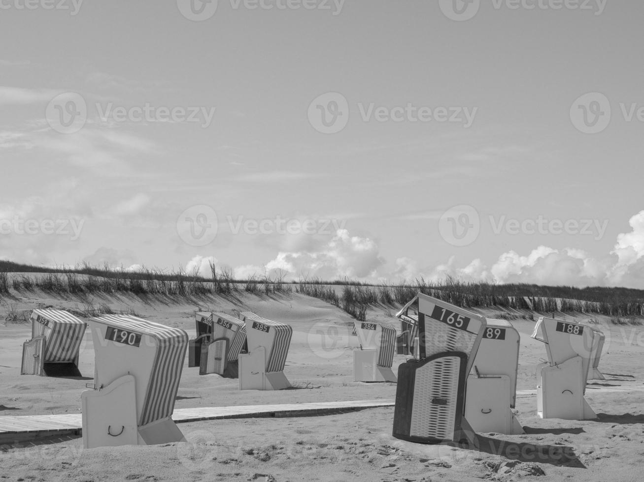 Der Strand von Norderney foto