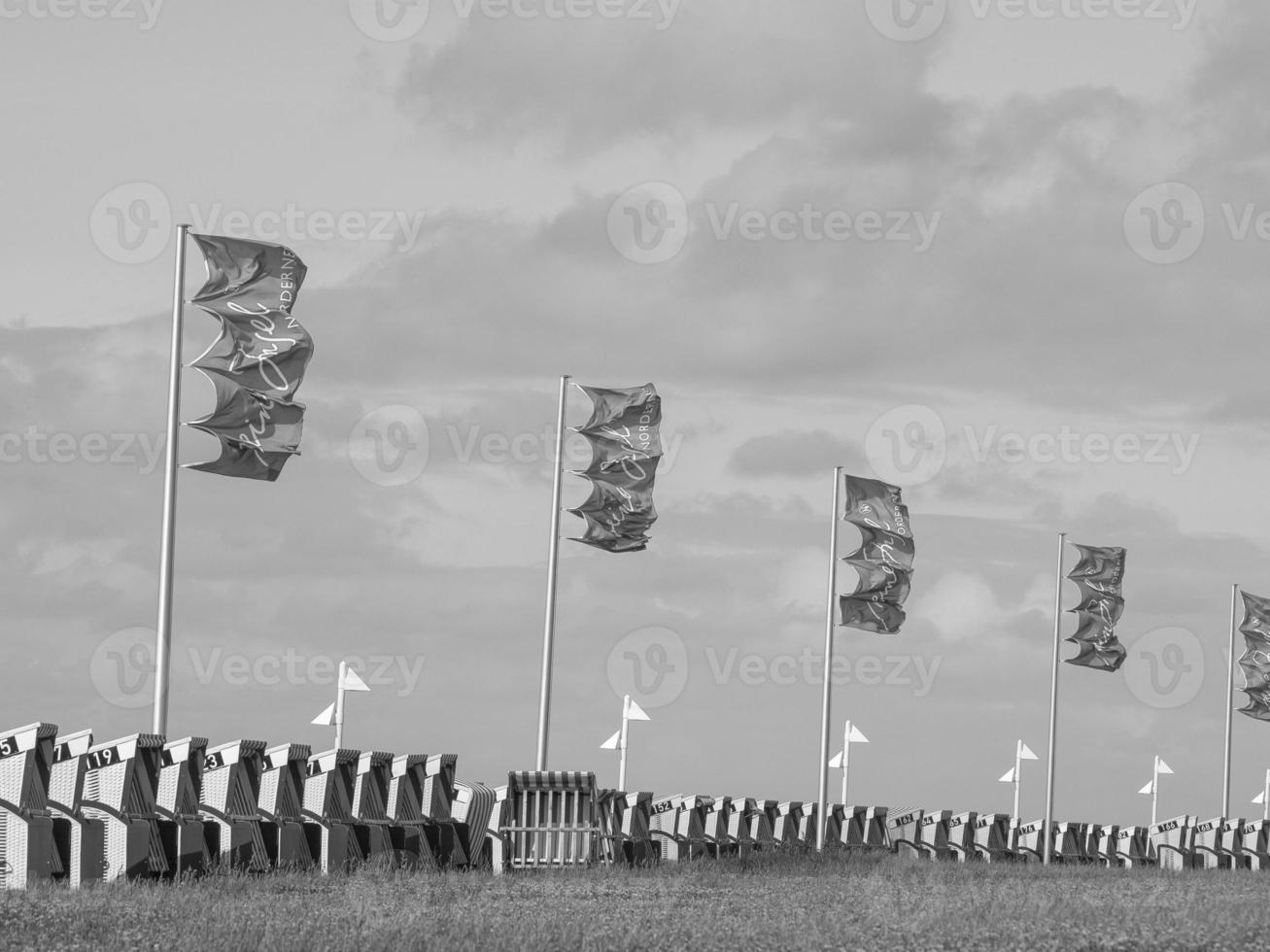 Der Strand von Norderney foto