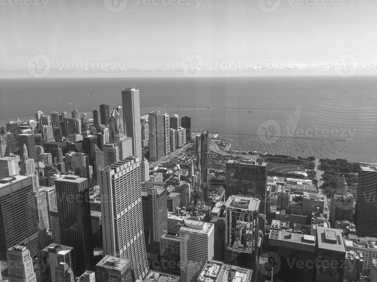 chicago-stadt in den usa foto