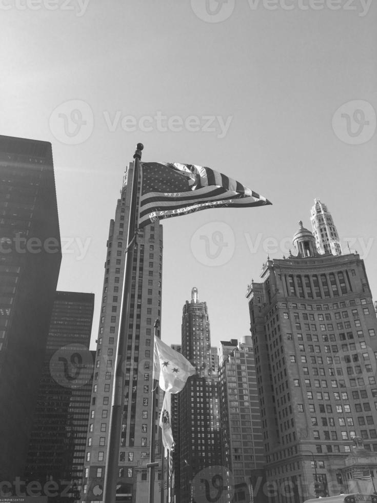 chicago-stadt in den usa foto