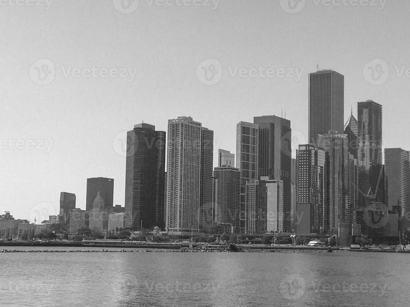 chicago-stadt in den usa foto