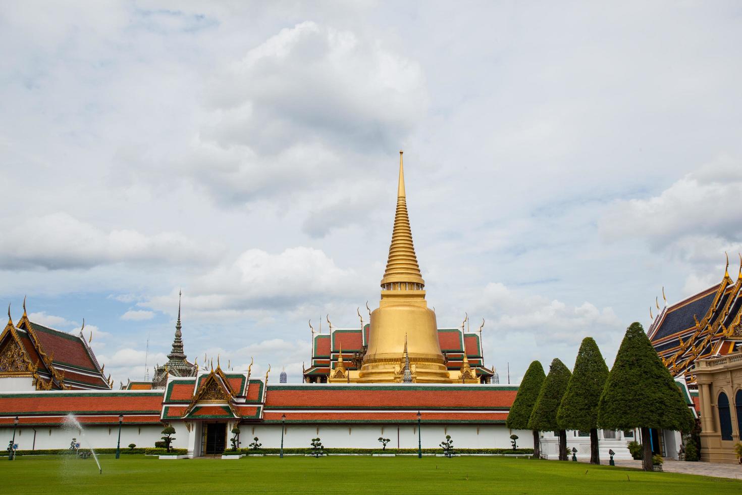 Wat Phra Kaew Tempel in Thailand foto