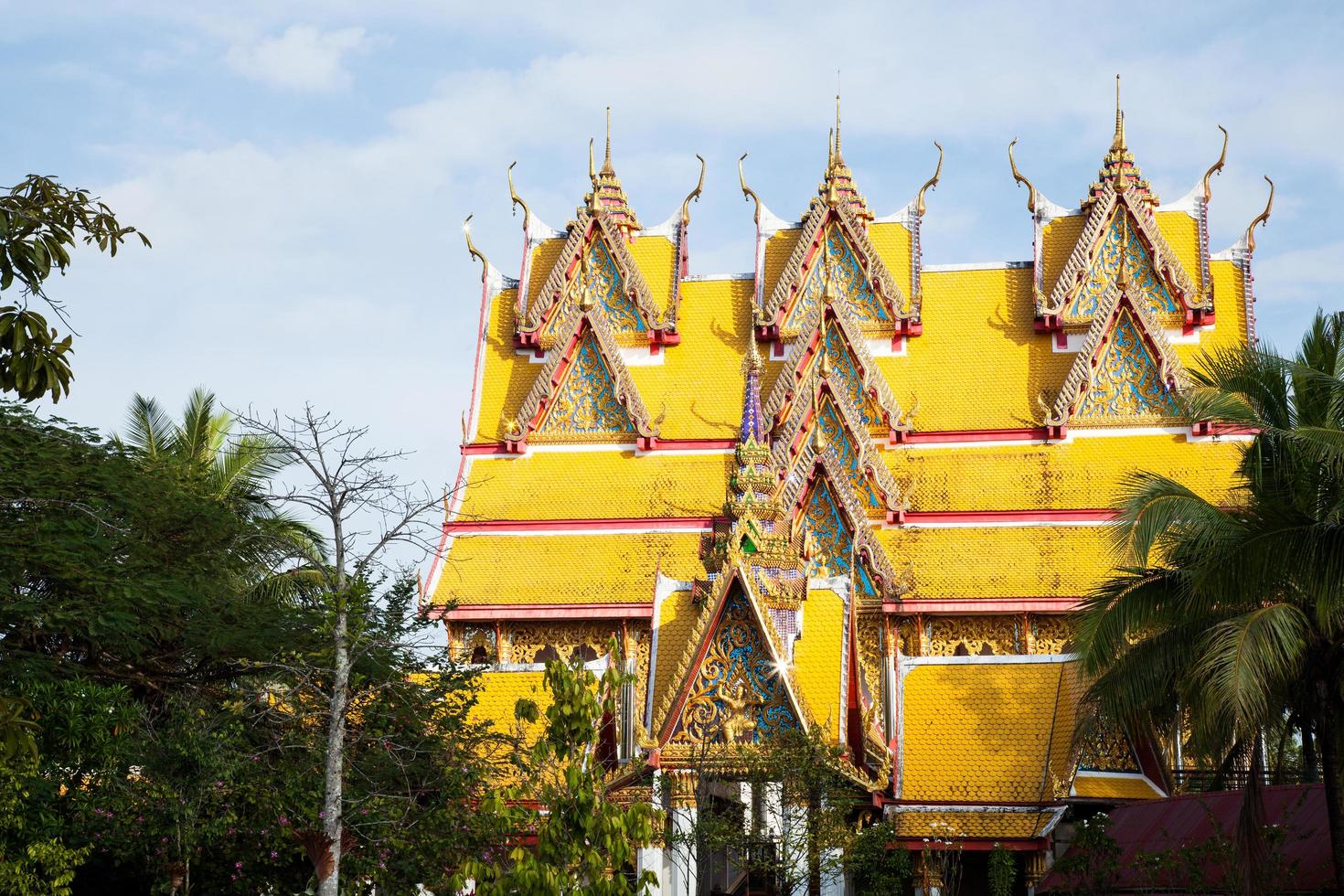 Tempel in Thailand foto