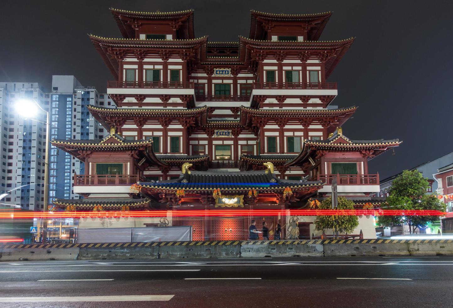 Buddha Zahn Relikt Tempel und Museum in Singapur foto