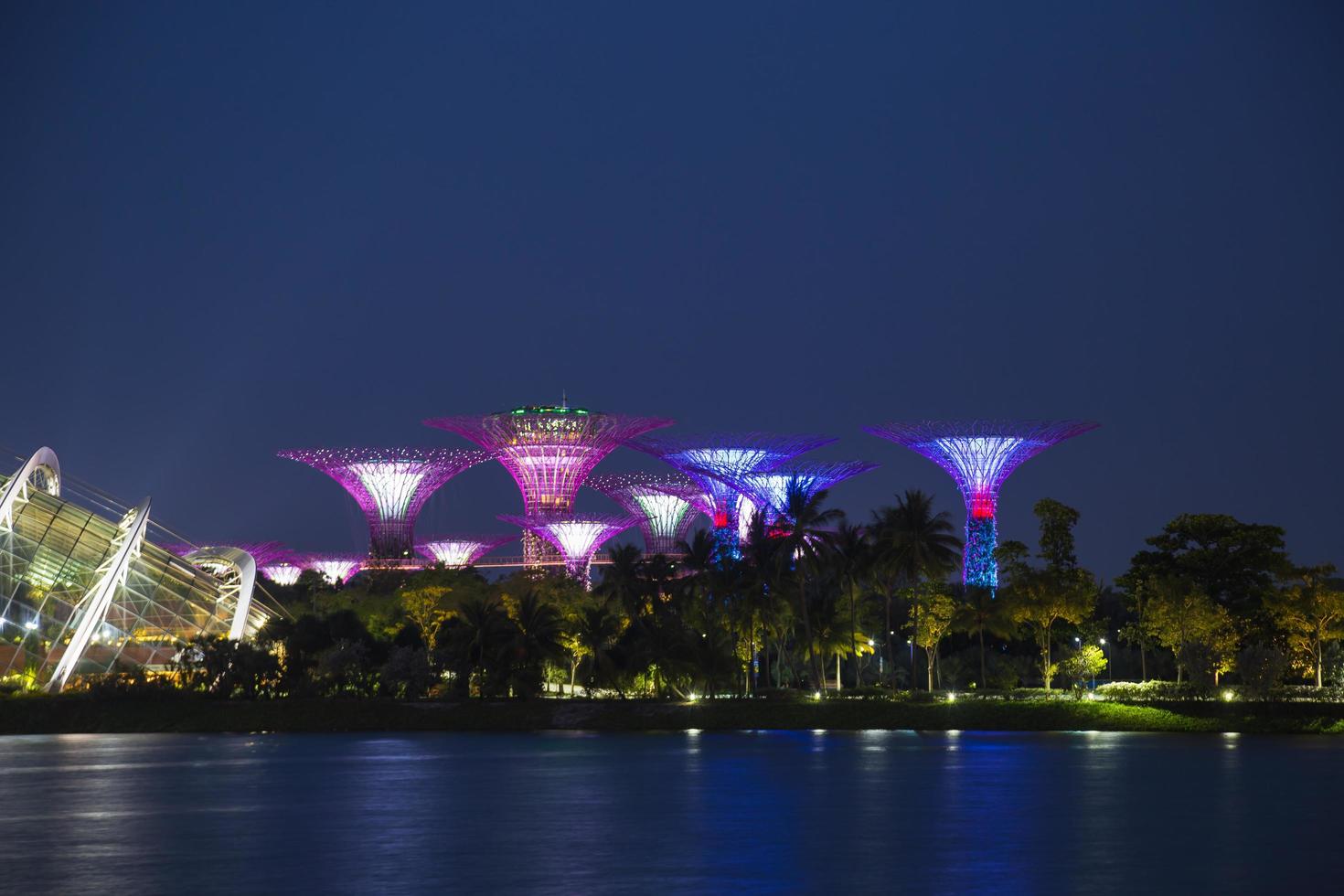 Super Bäume in Singapur foto