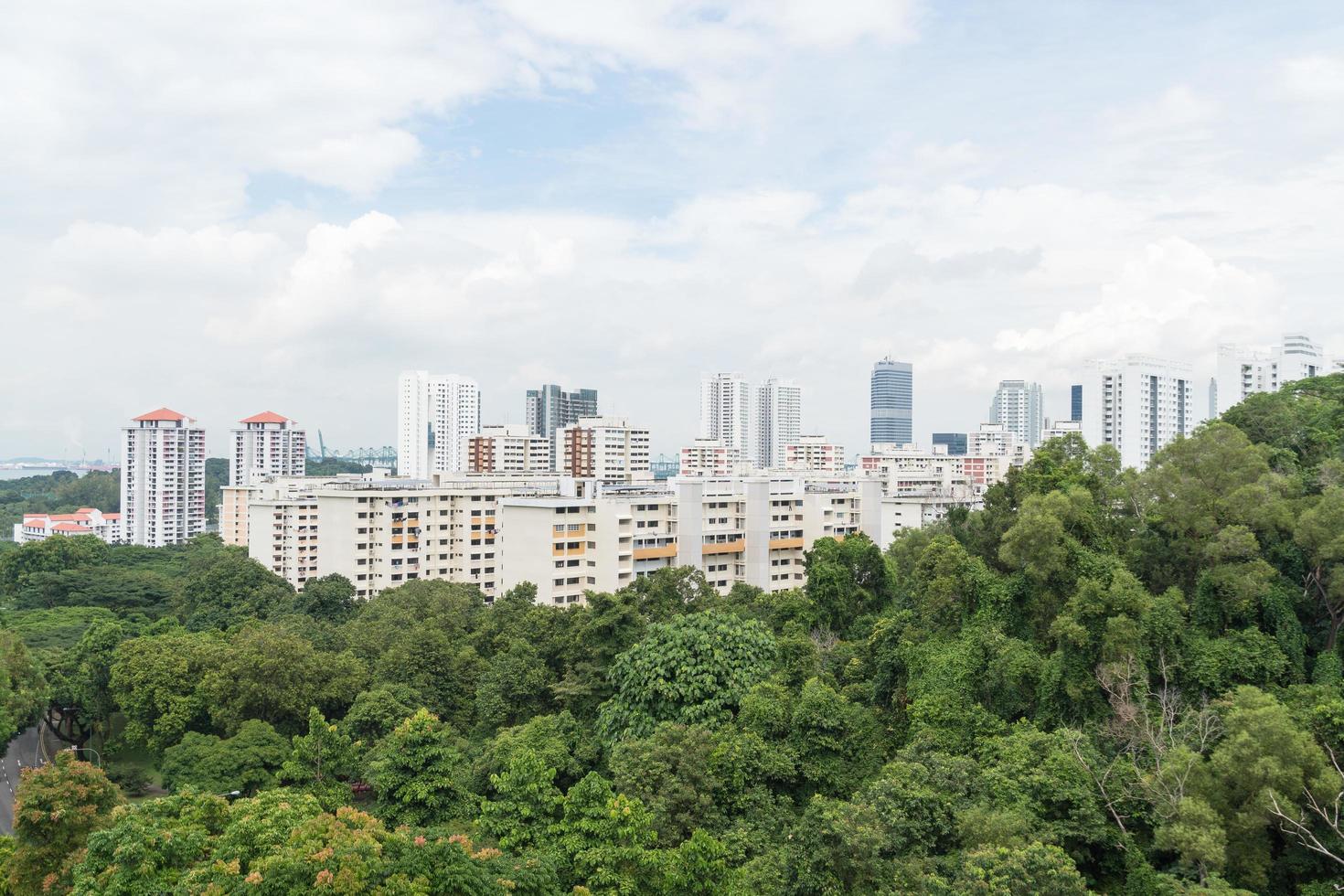 Stadtbild in Singapur foto