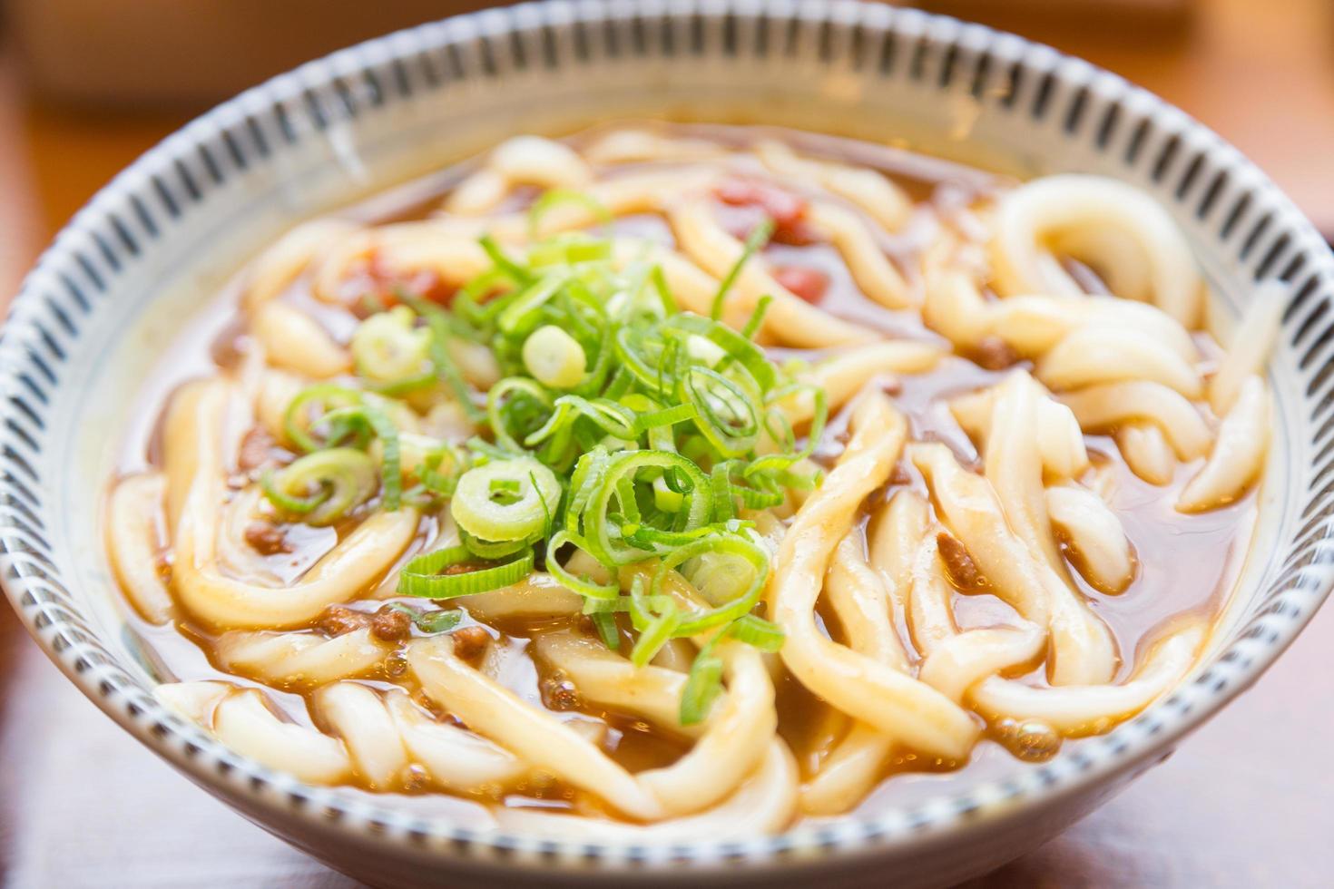 heiße Ramen-Nudeln foto